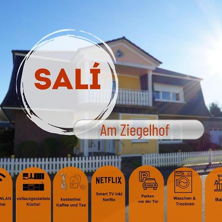 Sali - Am Ziegelhof Komplett Saniert, Grosse Terrasse, Schnelles Wlan, Streaming Appartamento Vechta Esterno foto